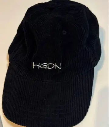 officialdism 히게단 코듀로이 캡 BLACK