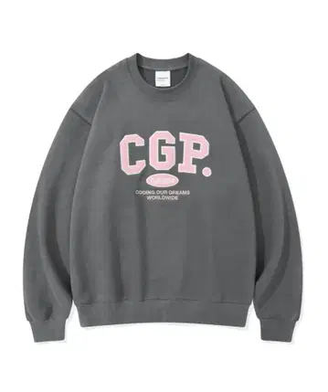 CGP 맨투맨 그레이 M 사이즈