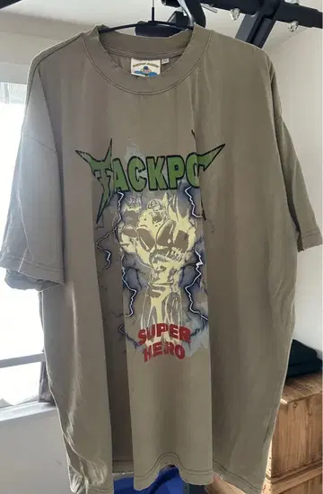 JACKPOT MARKET 빈티지 그래픽 T셔츠 2XL