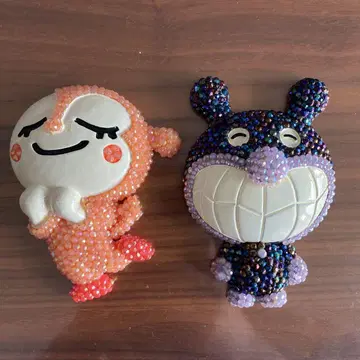 짤랑이 세균맨 반짝반짝 부품 장식