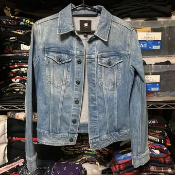 [ 시착만 한 상품 ] G-STAR RAW 데님 자켓 S 라이트 블루