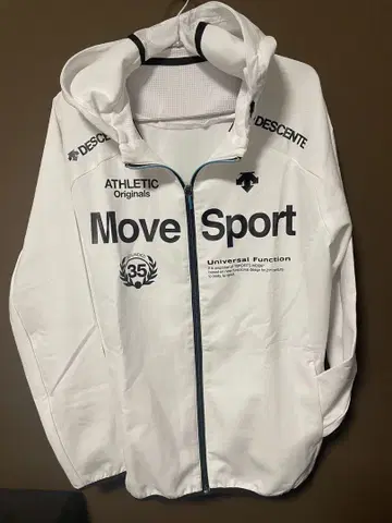 DESCENTE Move Sport 후드 부착 프론트 오픈 후드티