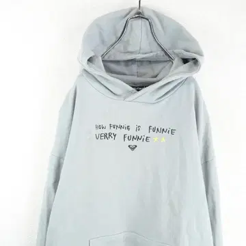 G7897*마크곤잘레스 ROXY 후드티 후디 그레이 L