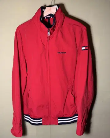TOMMY HILFIGER 나일론 자켓 S/P 레드