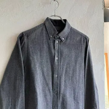 프랑스제 APC 글렌체크 코튼울 플란넬 셔츠 APC