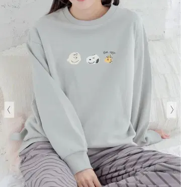스누피 긴팔 룸웨어