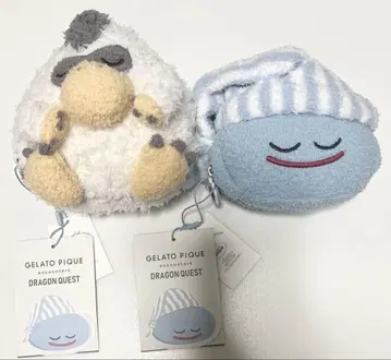 완판템 젤라피케 드래곤 퀘스트 콜라보 슬라임+모몬쟈 파우치 2종 세트