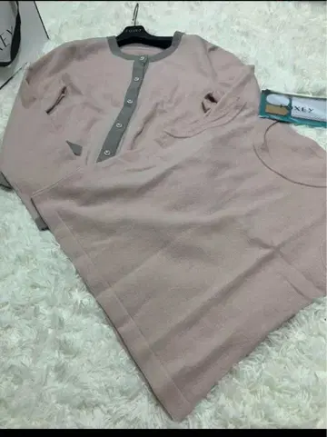 폭시 캐시미어 앙상블 세트 앙상블은 유용하고 고가입니다