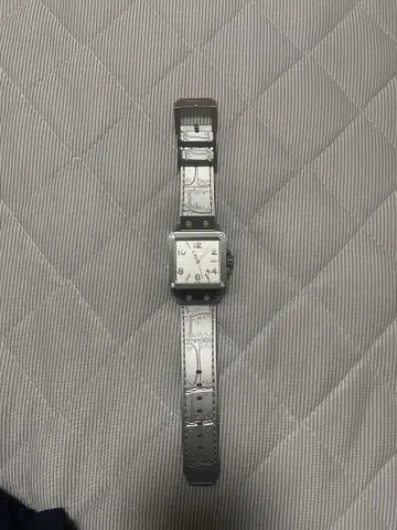 브레라 오로로지 실버 스퀘어 손목시계