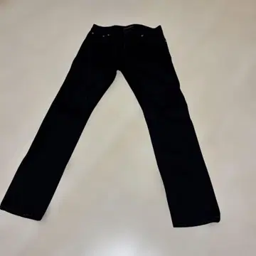 누디진 블랙 데님 팬츠 슬림 핏 W31-L32