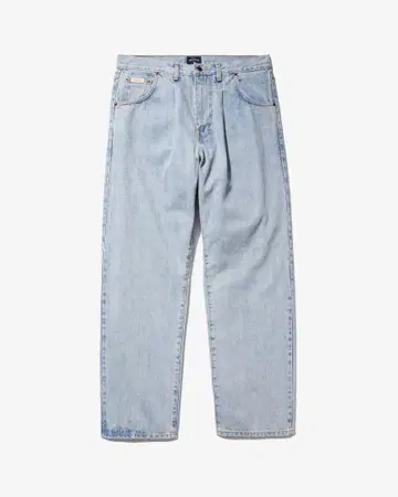 NOAH Pleated Jeans Light Wash 30