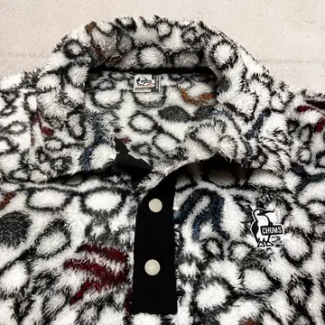 CHUMS 참스 플리스 보아 자켓 풀오버 L