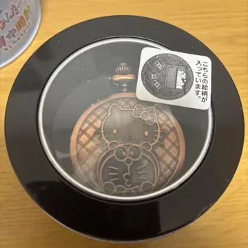 헬로키티 도라에몽 콜라보 회중시계