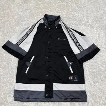 Champion 챔피온 반팔 사이드 라인 저지 트랙 자켓