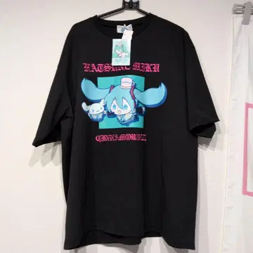 하츠네 미쿠 시나모롤 T셔츠