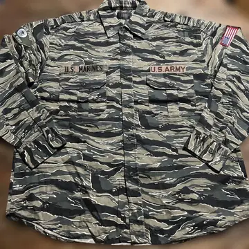 MILITARY MARINES U.S. ARMY 밀리터리 자켓 L 사이즈