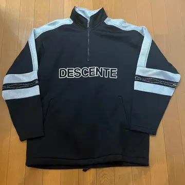 90s DESCENTE 데상트 하프 지퍼 풀오버 저지