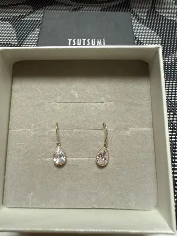 TSUTSUMI K10 드롭형 귀걸이
