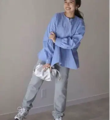 gypsohila 지프소피아 Zip 블라우스 지퍼 블라우스 셔츠