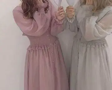 완판템 셔링 시어 원피스