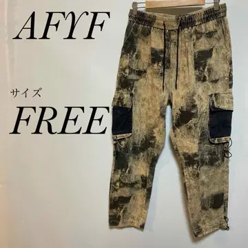 로프트 스키 AFYF 사이즈 FREE 카고 팬츠 워크 팬츠