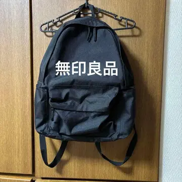 블랙 백팩 무인양품 블랙