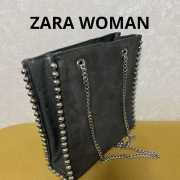 ZARA WOMAN 스터드 체인 숄더백 자라 24A688