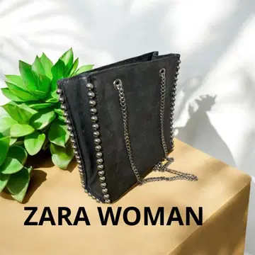 ZARA WOMAN 스터드 체인 숄더백 자라 24A688