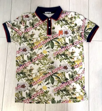 MARK&LONA 꽃무늬 피케 셔츠