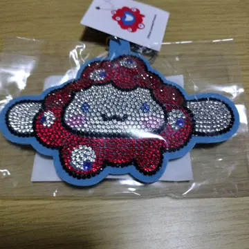오사카 만박 미야쿠미야쿠 키라키라 가죽 키링 시나모롤 산리오