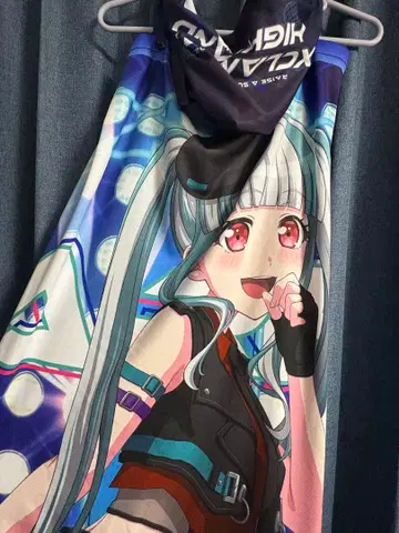 파레오 후드 부착 타월