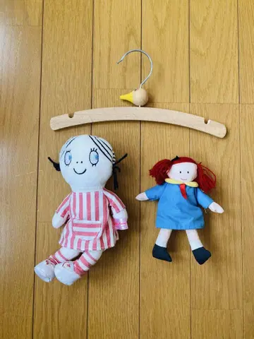 인형 2체와 행거 세트
