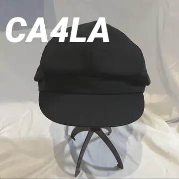 컨디션 최상 카시라 CA4LA 헌팅 캡 블랙 모자