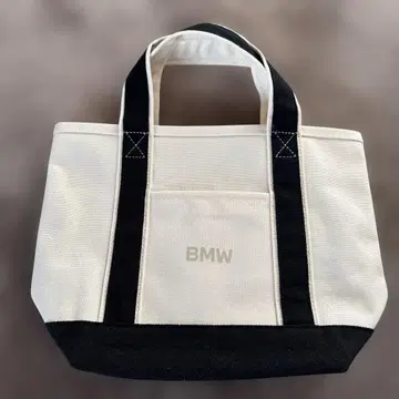 BMW 토트백 화이트 블랙