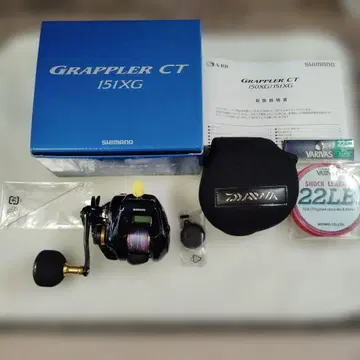 시마노 19 Grappler CT 151 XG 왼쪽 핸들 카운터 포함