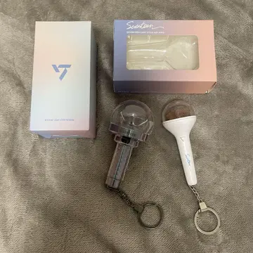 seventeen 세부치 미니 응원봉 키링