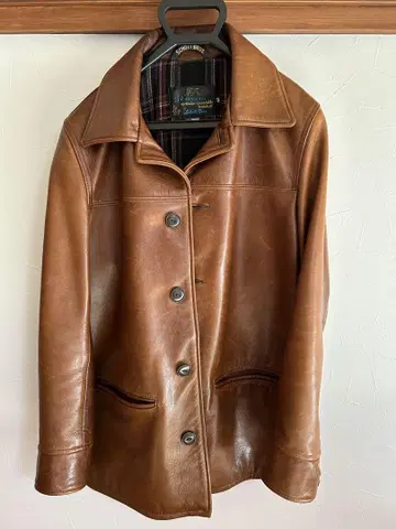 Schott Bros 가죽 자켓 42 카 코트 533US