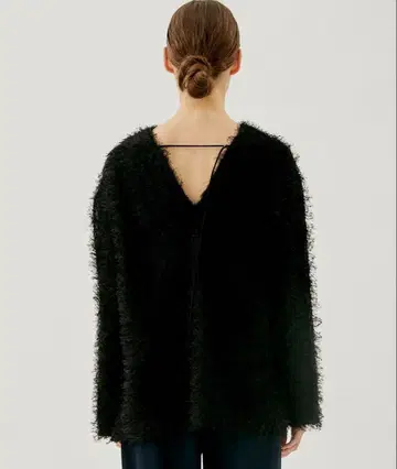 CLANE W FACE FRINGE TOPS / W 페이스 프린지 상의