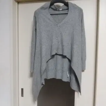 PLST 그레이 가디건 사이즈 2