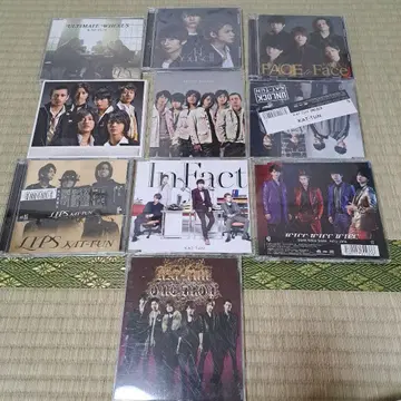 KAT-TUN CD 10장 묶음 판매!