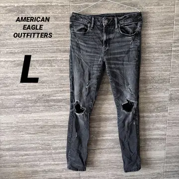 AMERICAN EAGLE 데미지 가공 스키니 데님
