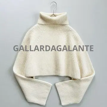 개럴개런트 GALLARDAGALANTE 숏 터틀 니트