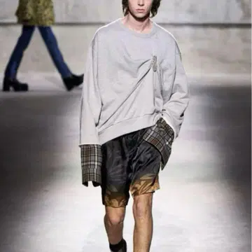 DRIES VAN NOTEN 20AW 오버 사이즈 도킹 맨투맨