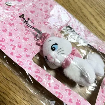 디즈니 마리 스트랩 마스코트