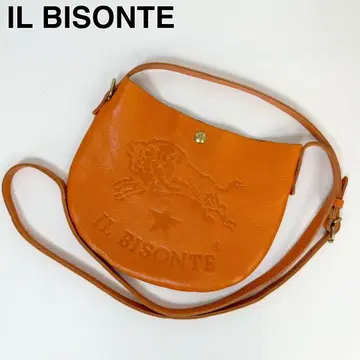 24C35 IL BISONTE  숄더백 빅 로고