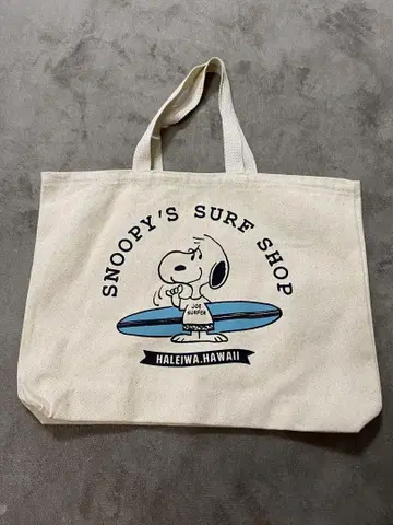 하와이 스누피 토트백 하레이와