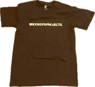 BROOKLYN PROJECTS 브라운 티셔츠