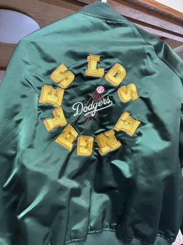 FREAK'S STORE 로스앤젤레스 다저스 바시티 자켓 S 그린