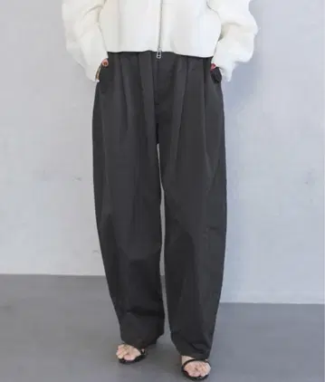 코쿤 볼륨 팬츠