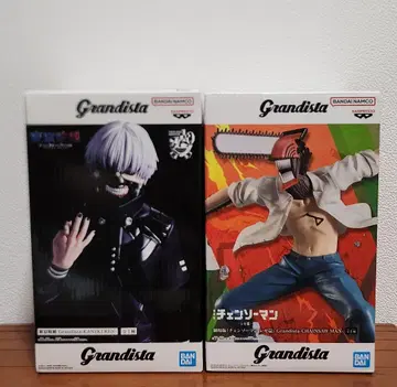[ Grandista ] 체인소 맨 & 카네키 켄 피규어 2개 세트